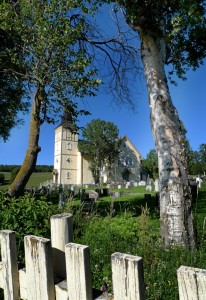 Os kirke ligger der den første bosetningen i kommunen var.