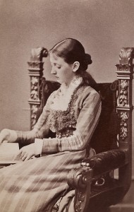 Asta Nørregård 1876. Foto: Friedrich Müller. Kilde: Oslobilder
